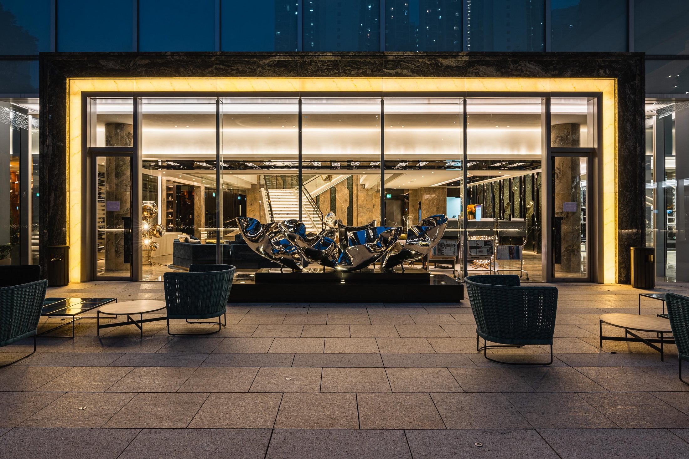V Walk Clubhouse lighting design