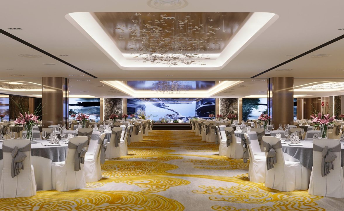 Wyndham Hotel ballroom lighting design